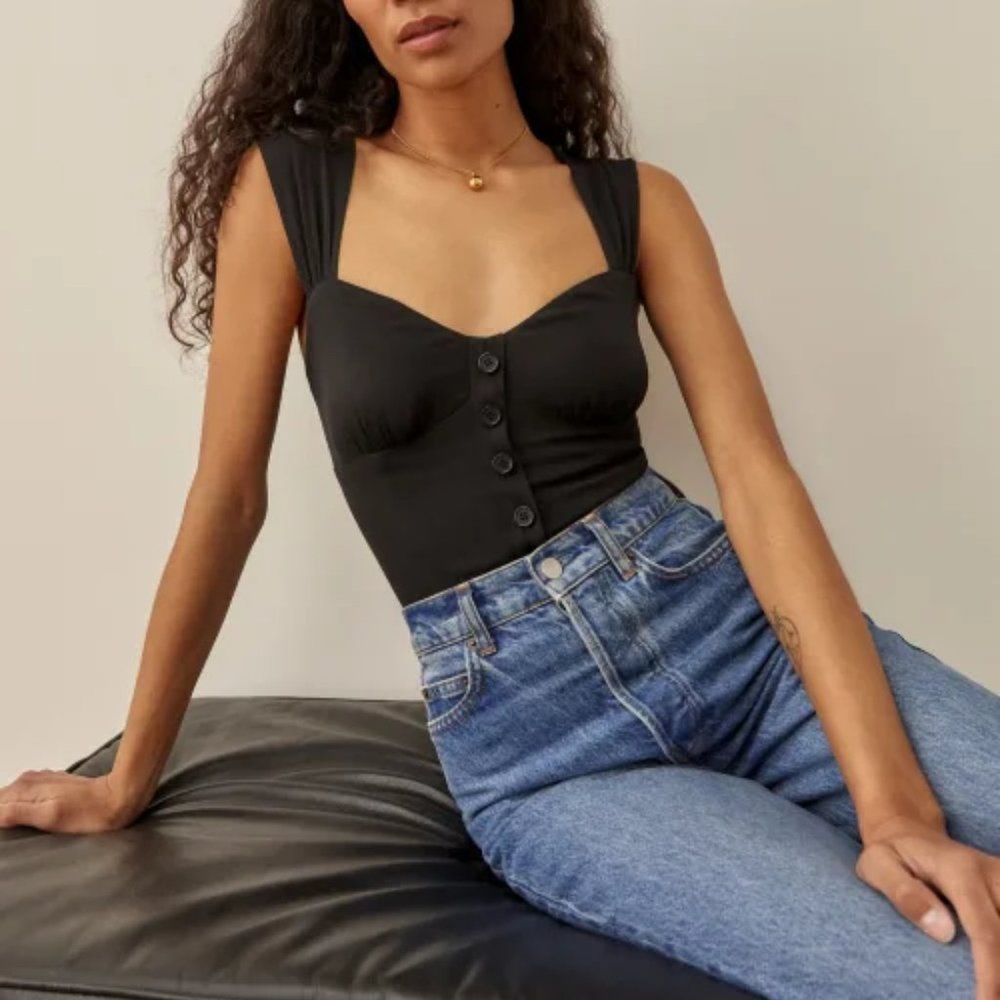 Reformation Lincoln Top NWT